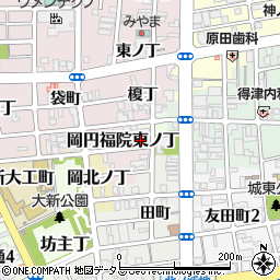 和歌山県和歌山市岡円福院東ノ丁周辺の地図