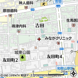 ショウワパーク吉田駐車場周辺の地図