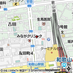 シャルマンフジ和歌山駅前周辺の地図