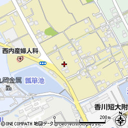 香川県善通寺市下吉田町83周辺の地図