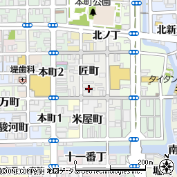 和歌山県和歌山市匠町19周辺の地図
