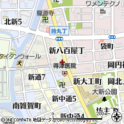 和歌山県和歌山市新八百屋丁11周辺の地図