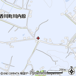 香川県高松市香川町川内原1243周辺の地図