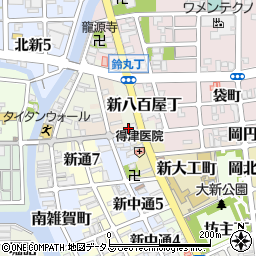 和歌山県和歌山市新八百屋丁13周辺の地図