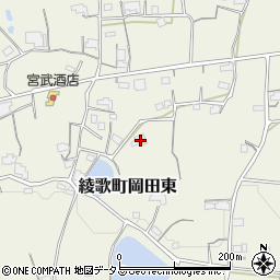 香川県丸亀市綾歌町岡田東895周辺の地図