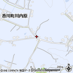 香川県高松市香川町川内原1244周辺の地図