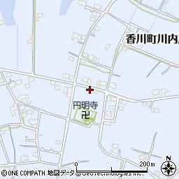 香川県高松市香川町川内原321周辺の地図