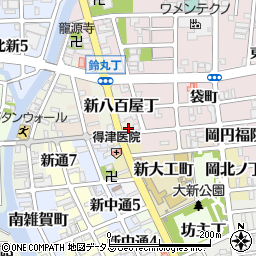 和歌山県和歌山市新八百屋丁23周辺の地図