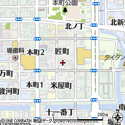 和歌山県和歌山市匠町18周辺の地図