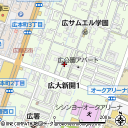 広島県看護協会療養通所介護事業所「そよかぜ」周辺の地図