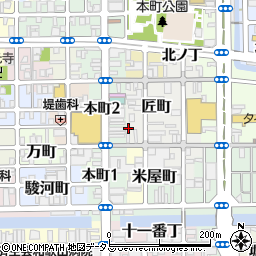 和歌山県和歌山市匠町33周辺の地図