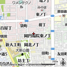 和歌山県和歌山市畑屋敷（円福院東ノ丁）周辺の地図