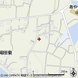 香川県丸亀市綾歌町岡田東1036周辺の地図
