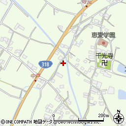 香川県東かがわ市白鳥1222周辺の地図