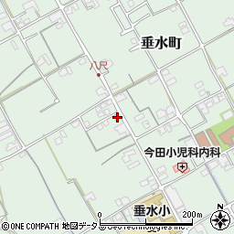 香川県丸亀市垂水町1319-8周辺の地図