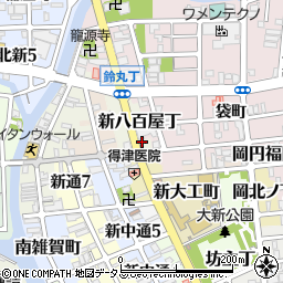 和歌山県和歌山市新八百屋丁22周辺の地図