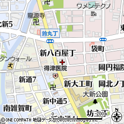 和歌山県和歌山市新八百屋丁24周辺の地図