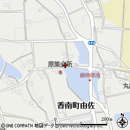 香川県高松市香南町由佐1777周辺の地図