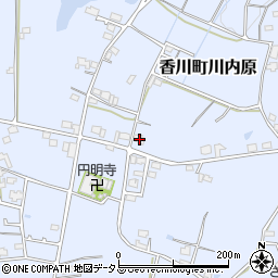 香川県高松市香川町川内原308周辺の地図