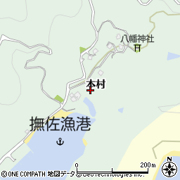 徳島県鳴門市瀬戸町撫佐本村11周辺の地図