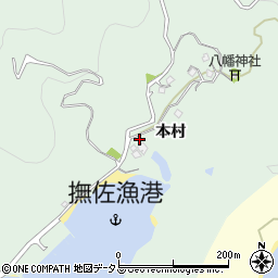 徳島県鳴門市瀬戸町撫佐本村8周辺の地図