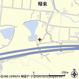 香川県東かがわ市帰来1155周辺の地図