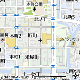 和歌山県和歌山市中ノ店中ノ丁周辺の地図