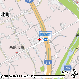 香川県善通寺市与北町3081-1周辺の地図