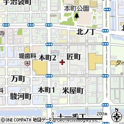 和歌山県和歌山市匠町35周辺の地図