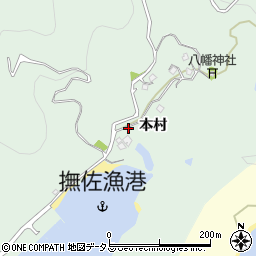 徳島県鳴門市瀬戸町撫佐本村9周辺の地図