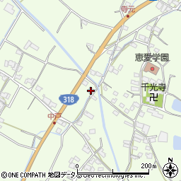 香川県東かがわ市白鳥1223周辺の地図