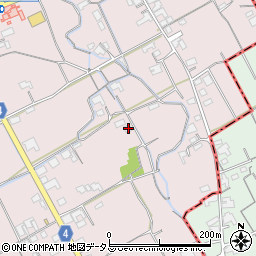 香川県善通寺市与北町477-1周辺の地図