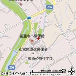 香川県善通寺市与北町2908周辺の地図
