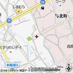 香川県善通寺市上吉田町周辺の地図