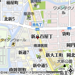 和歌山県和歌山市新八百屋丁8周辺の地図