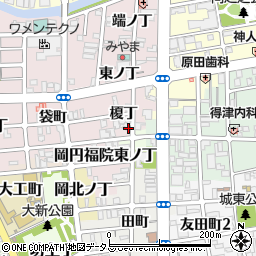 和歌山県和歌山市畑屋敷榎丁21周辺の地図