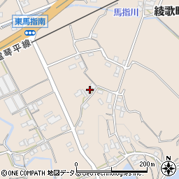 香川県丸亀市綾歌町栗熊東1457周辺の地図