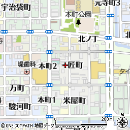 和歌山県和歌山市匠町40周辺の地図