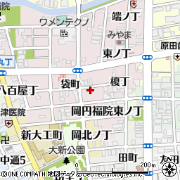 和歌山県和歌山市畑屋敷（葛屋丁）周辺の地図