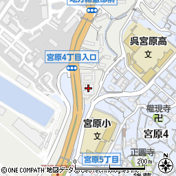 ＩＨＩ呉総合会館周辺の地図