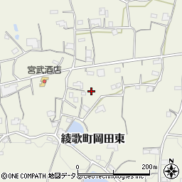 香川県丸亀市綾歌町岡田東806周辺の地図