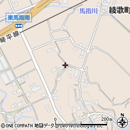 香川県丸亀市綾歌町栗熊東1457-3周辺の地図