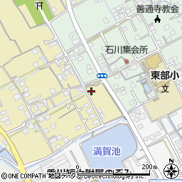 香川県善通寺市下吉田町53周辺の地図