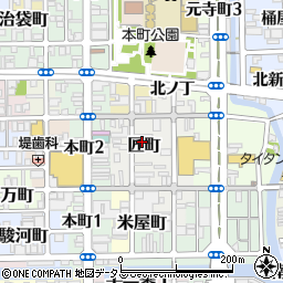 和歌山県和歌山市匠町11周辺の地図