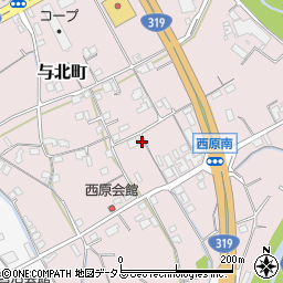 香川県善通寺市与北町3105-1周辺の地図
