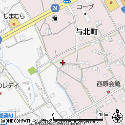 香川県善通寺市与北町3153-1周辺の地図