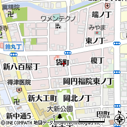 和歌山県和歌山市畑屋敷袋町周辺の地図