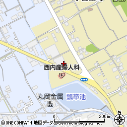 香川県善通寺市下吉田町151周辺の地図