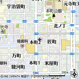シュシュ　和歌山・本町店周辺の地図