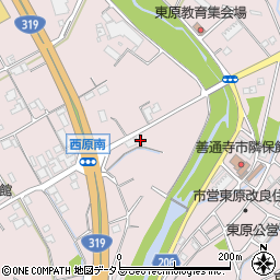 香川県善通寺市与北町2848周辺の地図